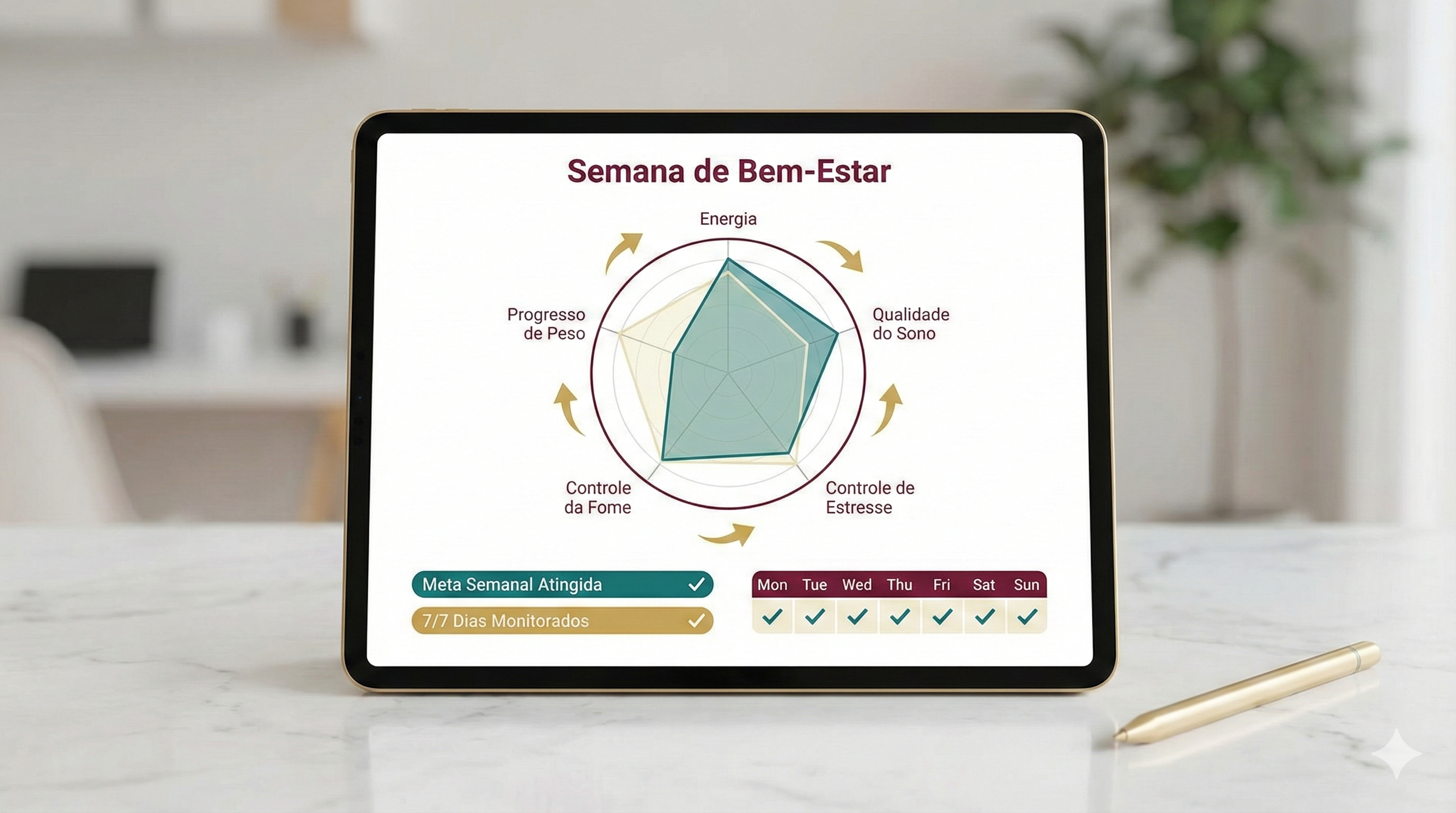 Check-in Radar de Evolução